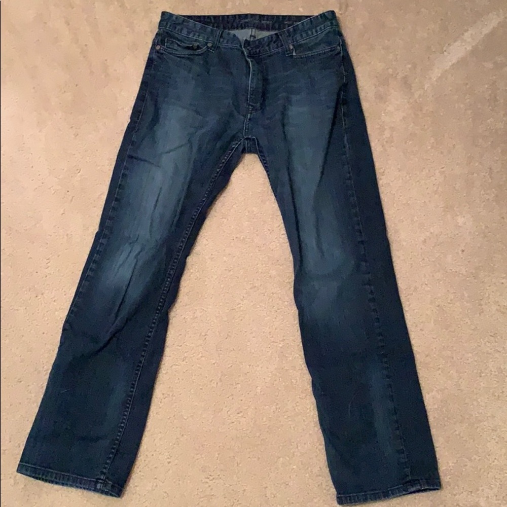 Calvin Klein blue jeans